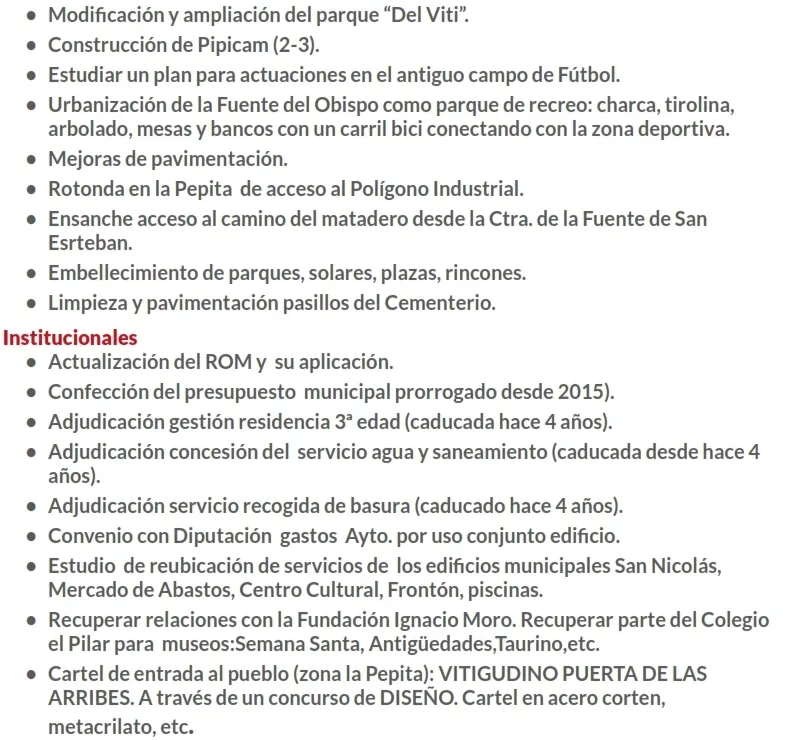 Foto 6 - El PSOE de Vitigudino presenta un programa con m&aacute;s de 50 propuestas de Gobierno  