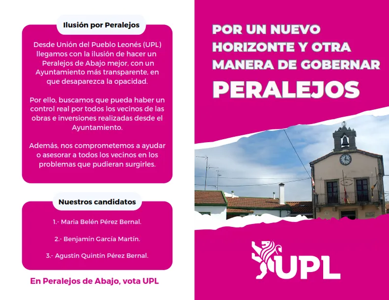 Foto 2 - UPL presenta su programa en Peralejos de Abajo &ldquo;para que el Ayuntamiento sea de todos los vecinos&rdquo;