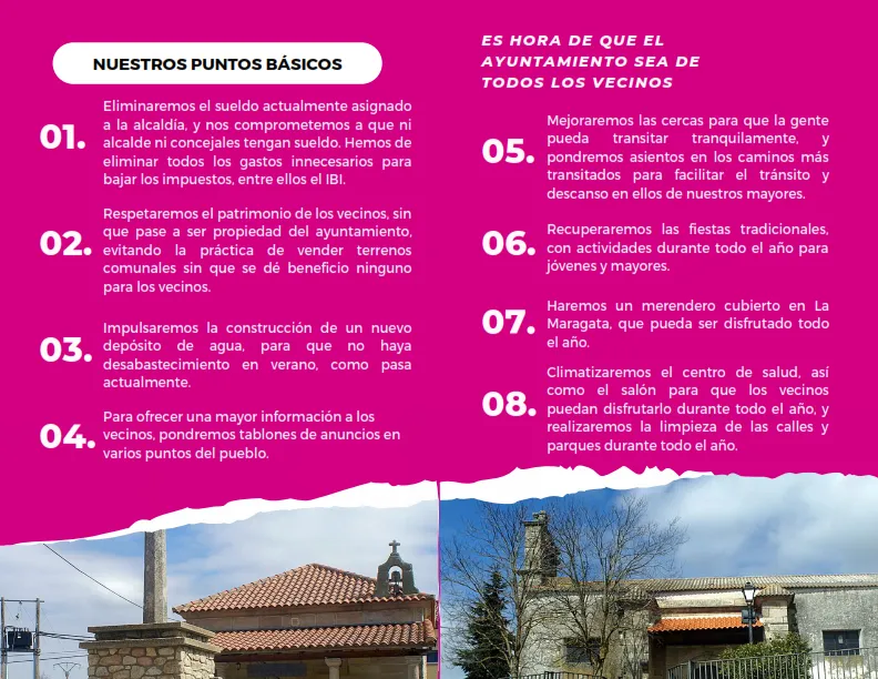 Foto 3 - UPL presenta su programa en Peralejos de Abajo &ldquo;para que el Ayuntamiento sea de todos los vecinos&rdquo;