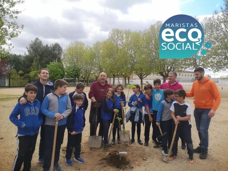 Alumnos del colegio Marista, nueva 'Escuela Saludable' de Castilla y León