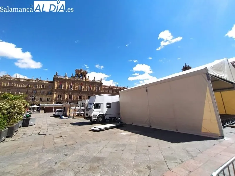 Así ha sido la transformación de la Plaza Mayor de Salamanca | FOTOS: David Sañudo 