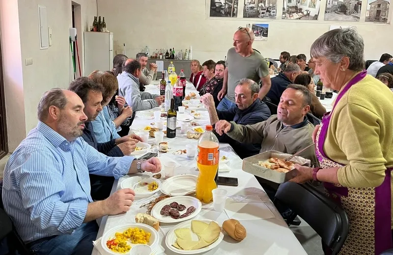 Comida de hermandad en Gejo de los Reyes / FOTOS: ALEXANDRA M.