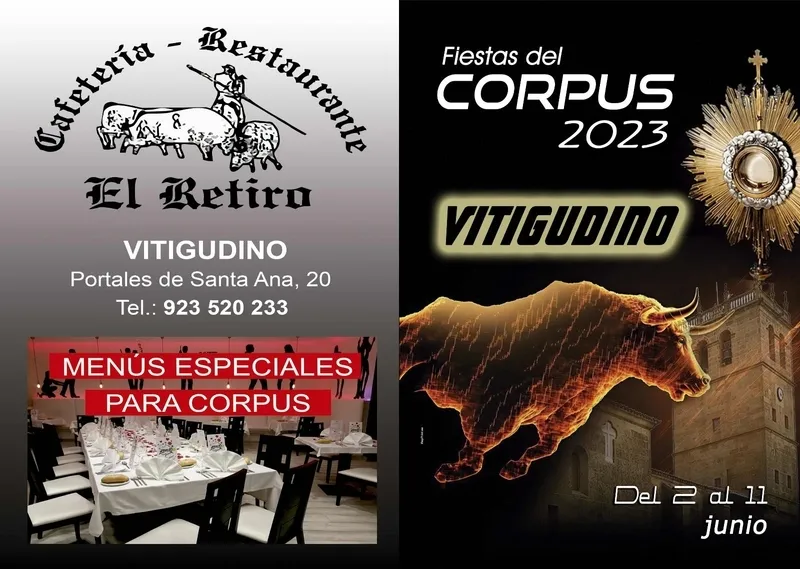 Foto 3 - Vitigudino ya tiene al completo el programa de las fiestas del Corpus