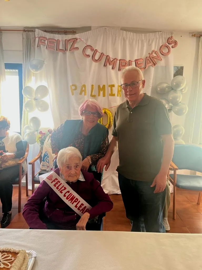 Foto 3 - Palmira S&aacute;nchez Sevillano llega al centenario en Fuenteliante