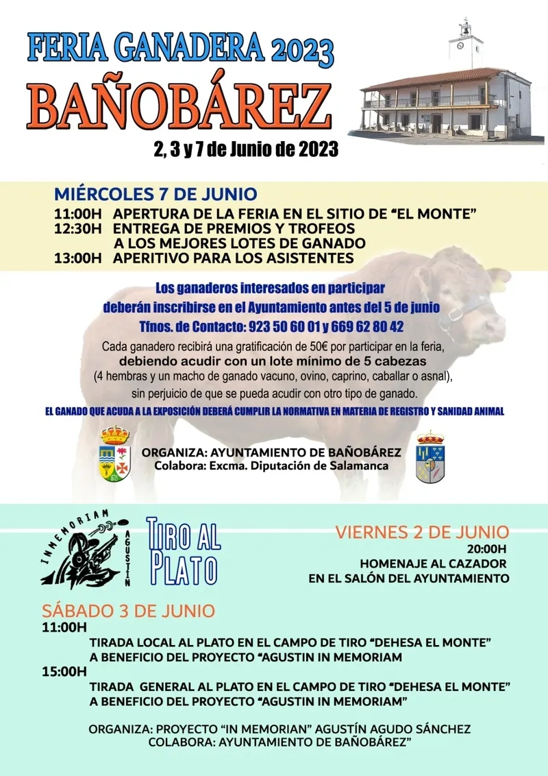 Foto 2 - Ba&ntilde;ob&aacute;rez prepara su tradicional feria ganadera del mes de junio