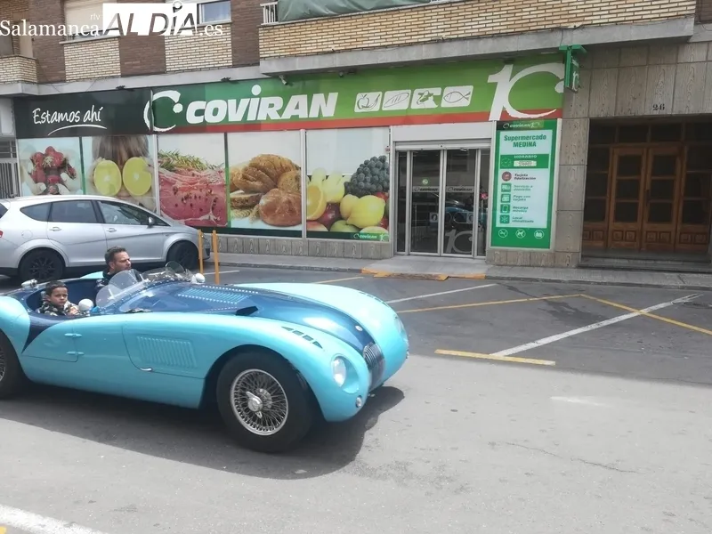 Exhibición de del Clásico en Acción Automóvil Club en Vitigudino