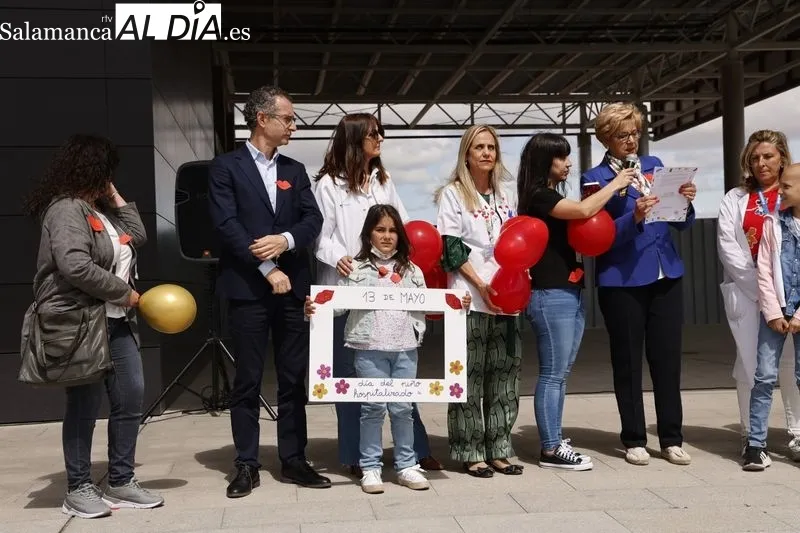 Día Nacional de la Infancia y de la Adolescencia Hospitalizada en el Hospital de Salamanca. Foto de David Sañudo