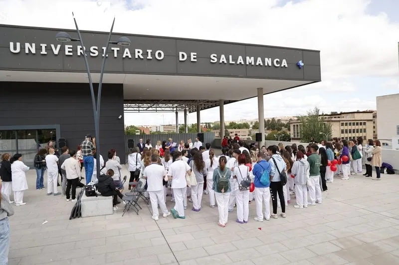 Día Nacional de la Infancia y de la Adolescencia Hospitalizada en el Hospital de Salamanca. Foto de David Sañudo