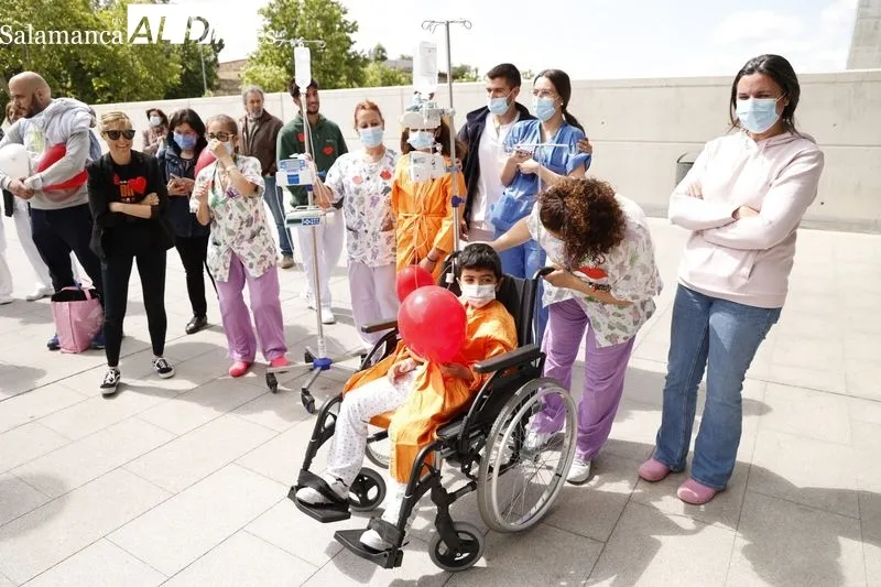 Día Nacional de la Infancia y de la Adolescencia Hospitalizada en el Hospital de Salamanca. Foto de David Sañudo
