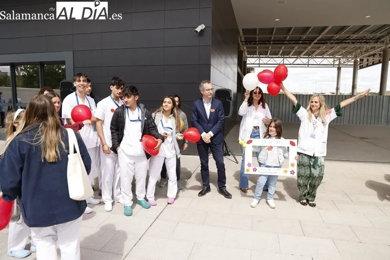 Día Nacional de la Infancia y de la Adolescencia Hospitalizada en el Hospital de Salamanca. Foto de David Sañudo