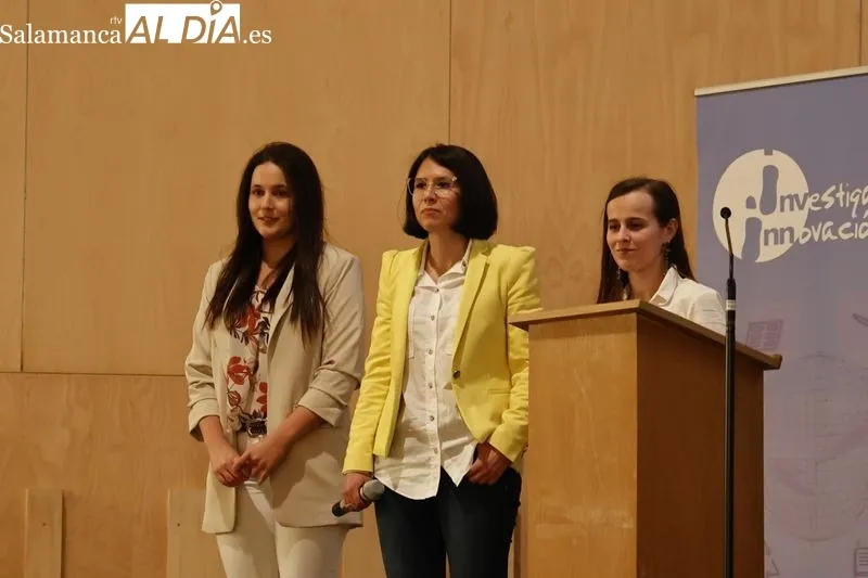 Entrega de los VIII Premios de Investigación e Innovación en ESO, Bachillerato y Formación Profesional, en el Colegio Fonseca. Foto de David Sañudo