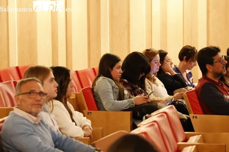 Entrega de los VIII Premios de Investigación e Innovación en ESO, Bachillerato y Formación Profesional, en el Colegio Fonseca. Foto de David Sañudo
