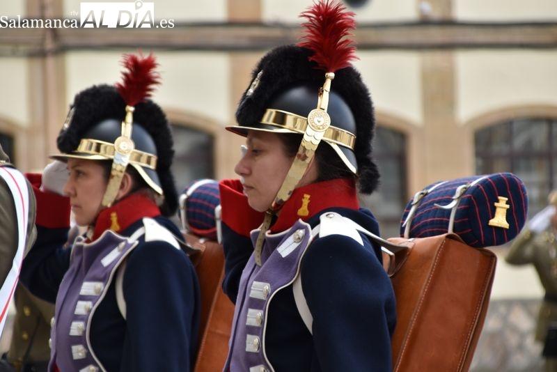 Acto militar en Salamanca por la festividad de San Fernando. Foto de Vanesa Martins