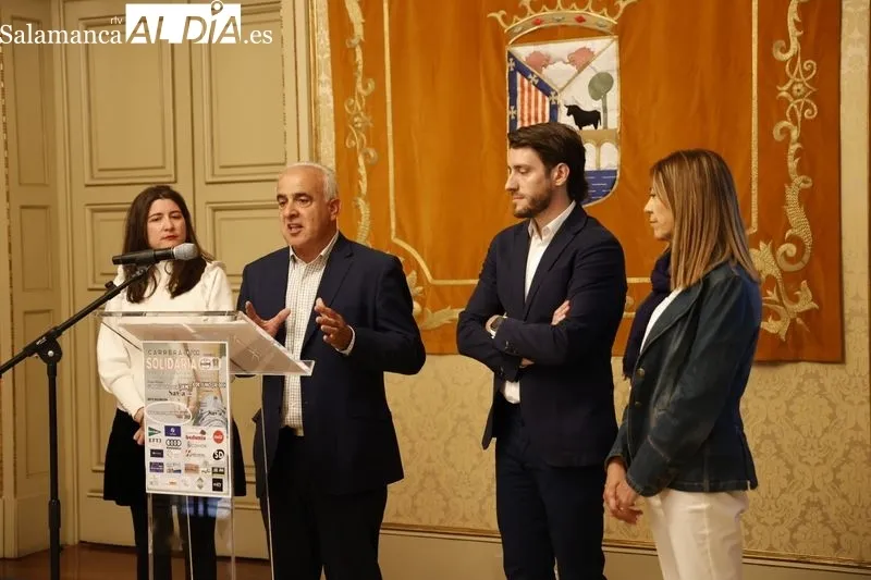 Presentación de la IX Carrera Solidaria por la Donación de Órganos 'Memorial Carmelo Martín', incluida en el Circuito de Carreras Populares, y la III Marcha Savia que se celebrarán el próximo 4 de junio, previa del Día Mundial del Medio Ambiente.