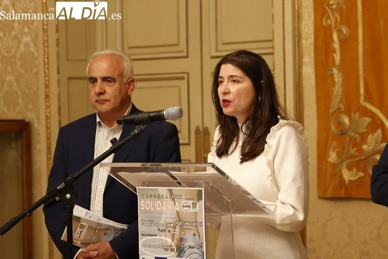 Presentación de la IX Carrera Solidaria por la Donación de Órganos 'Memorial Carmelo Martín', incluida en el Circuito de Carreras Populares, y la III Marcha Savia que se celebrarán el próximo 4 de junio, previa del Día Mundial del Medio Ambiente.