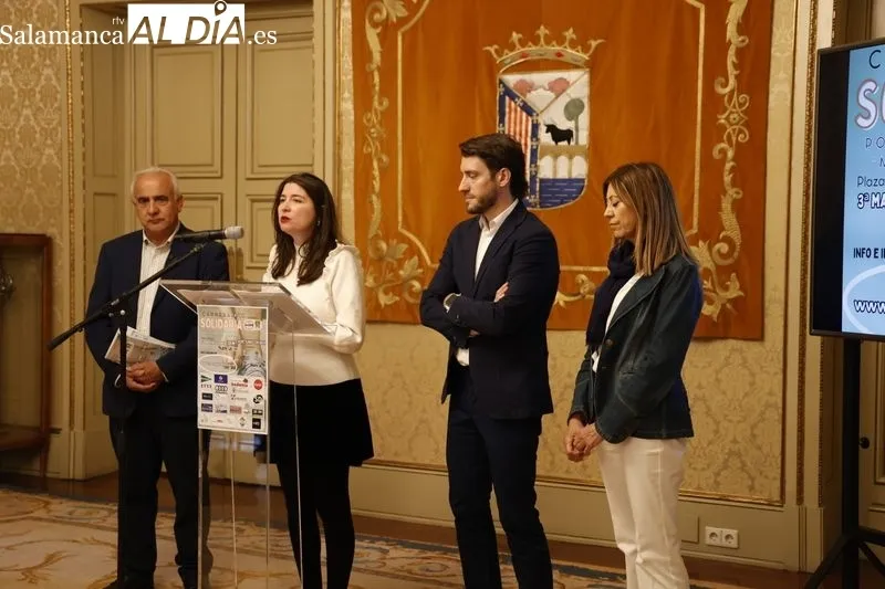 Presentación de la IX Carrera Solidaria por la Donación de Órganos 'Memorial Carmelo Martín', incluida en el Circuito de Carreras Populares, y la III Marcha Savia que se celebrarán el próximo 4 de junio, previa del Día Mundial del Medio Ambiente.