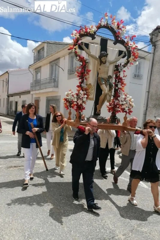 Villoruela comienza a festejar al Santo Cristo de la Esperanza