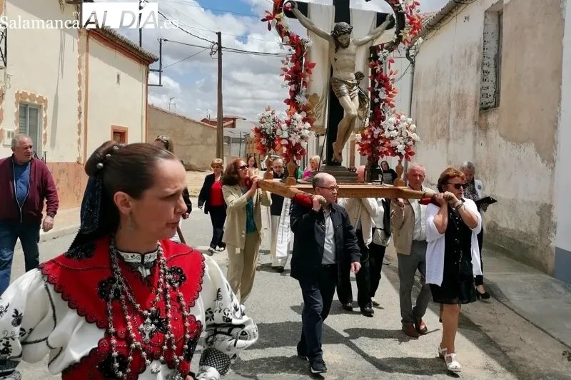 Villoruela comienza a festejar al Santo Cristo de la Esperanza