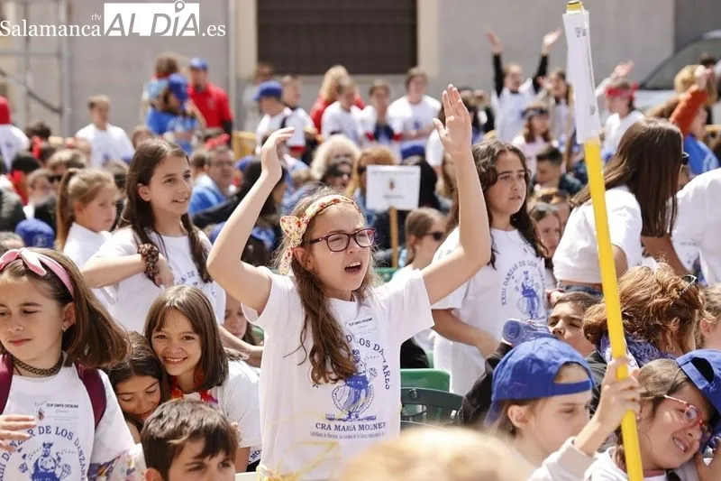 'El Danzar de los danzares' en el CEIP CRA María Moliner de Castellanos de Moriscos