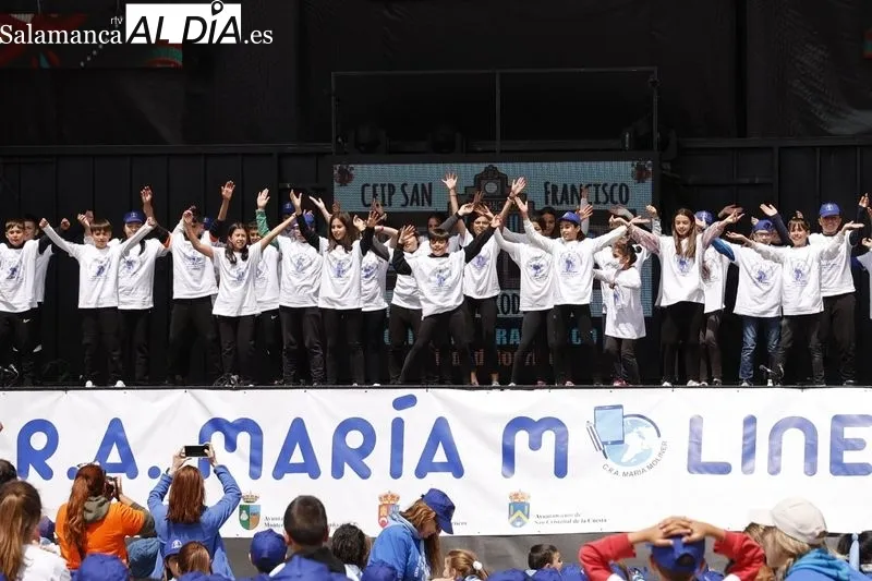 'El Danzar de los danzares' en el CEIP CRA María Moliner de Castellanos de Moriscos