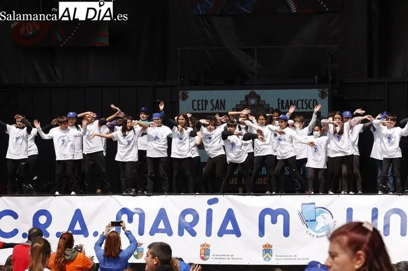 'El Danzar de los danzares' en el CEIP CRA María Moliner de Castellanos de Moriscos