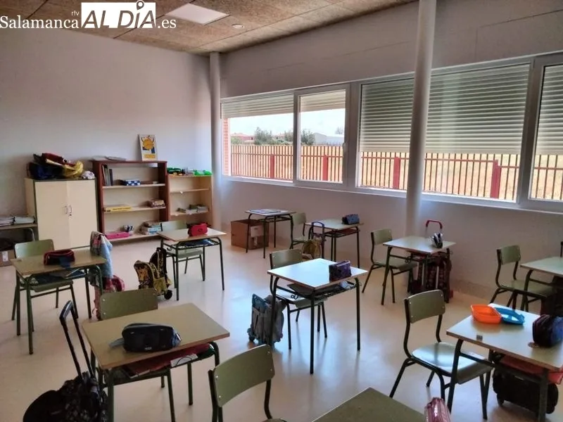 Nuevas aulas del CEIP CRA Domingo de Guzmán, en Doñinos de Salamanca
