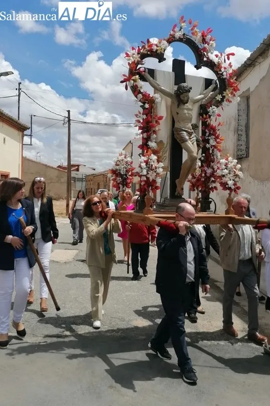 Villoruela comienza a festejar al Santo Cristo de la Esperanza