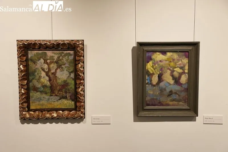 Exposición que homenajea al pintor y escultor Fernando Mayoral, en la Torre de los Anaya. Foto de David Sañudo