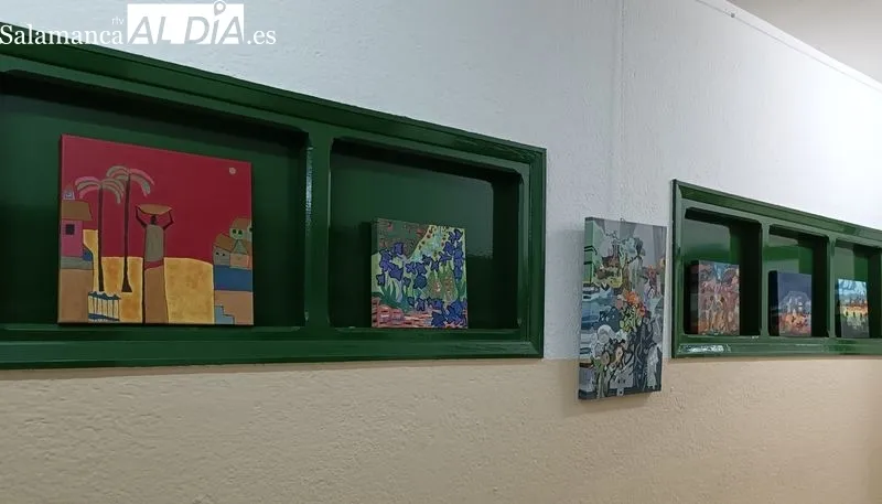 Exposición de Asprodes en la Asociación Vecinal Navega