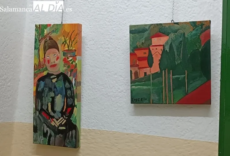 Exposición de Asprodes en la Asociación Vecinal Navega