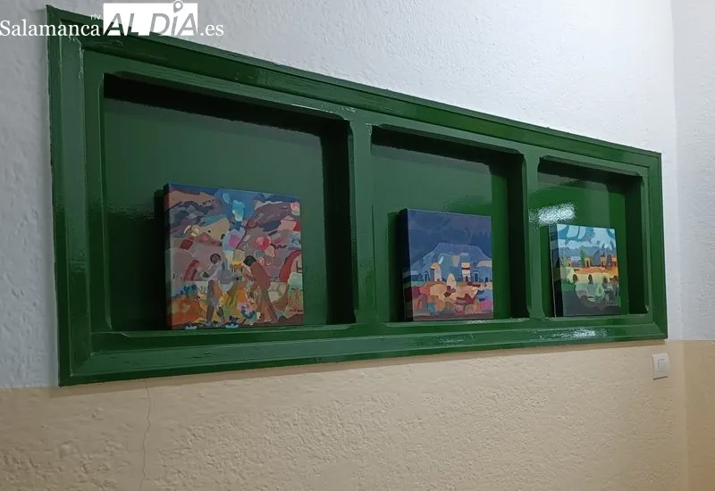 Exposición de Asprodes en la Asociación Vecinal Navega