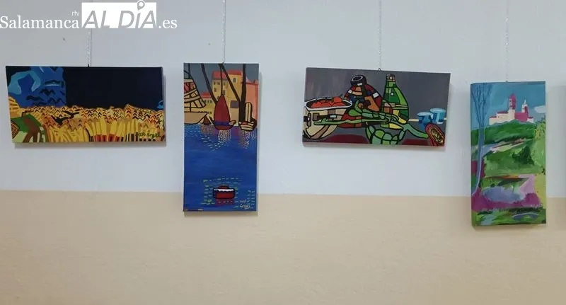 Exposición de Asprodes en la Asociación Vecinal Navega