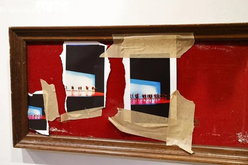 Exposición 'Ruinas en danza' en el Espacio de Arte Experimental de la Hospedería Fonseca. Foto de David Sañudo