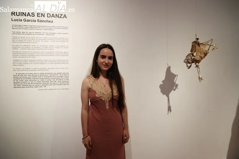 Exposición 'Ruinas en danza' en el Espacio de Arte Experimental de la Hospedería Fonseca. Foto de David Sañudo