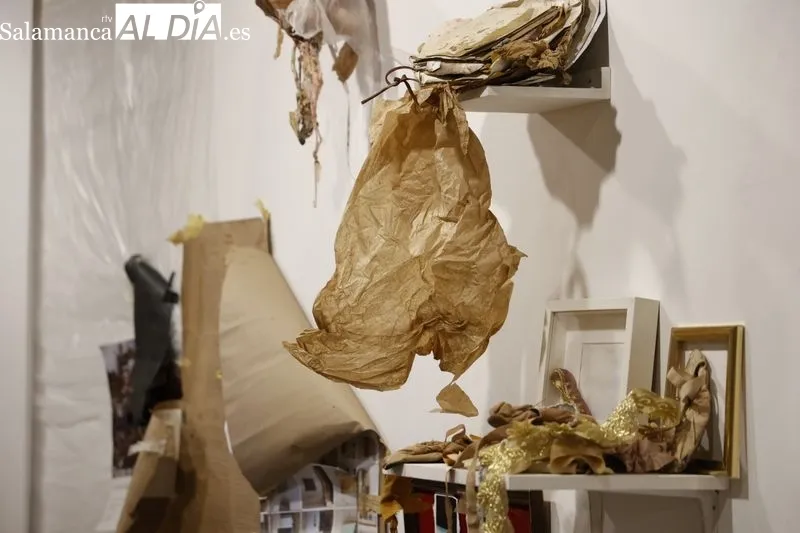 Exposición 'Ruinas en danza' en el Espacio de Arte Experimental de la Hospedería Fonseca. Foto de David Sañudo
