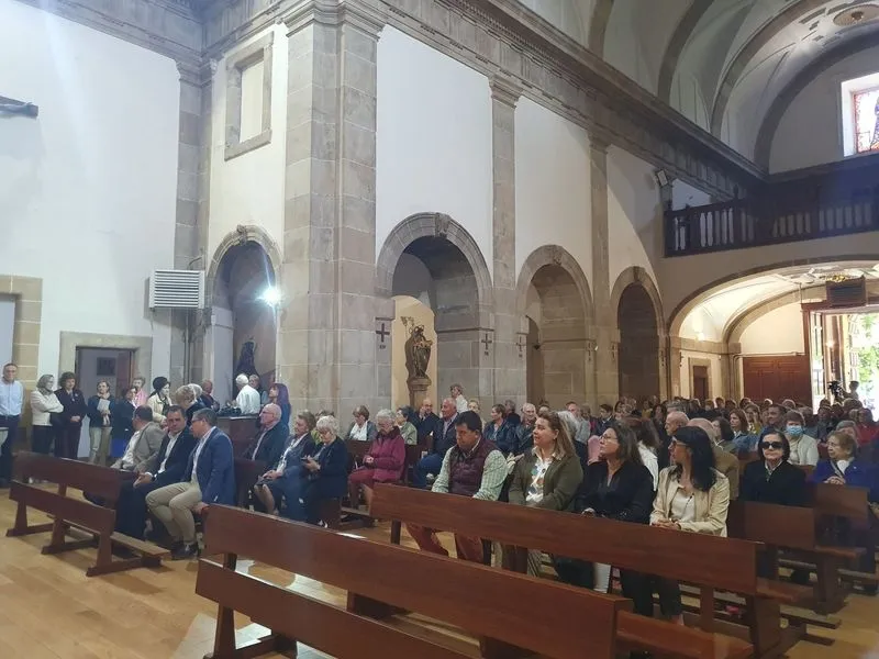 Celebración de San Isidro en la iglesia de San Pablo. Foto Asaja Salamanca