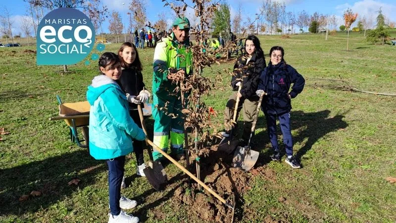 Alumnos del colegio Marista, nueva 'Escuela Saludable' de Castilla y León