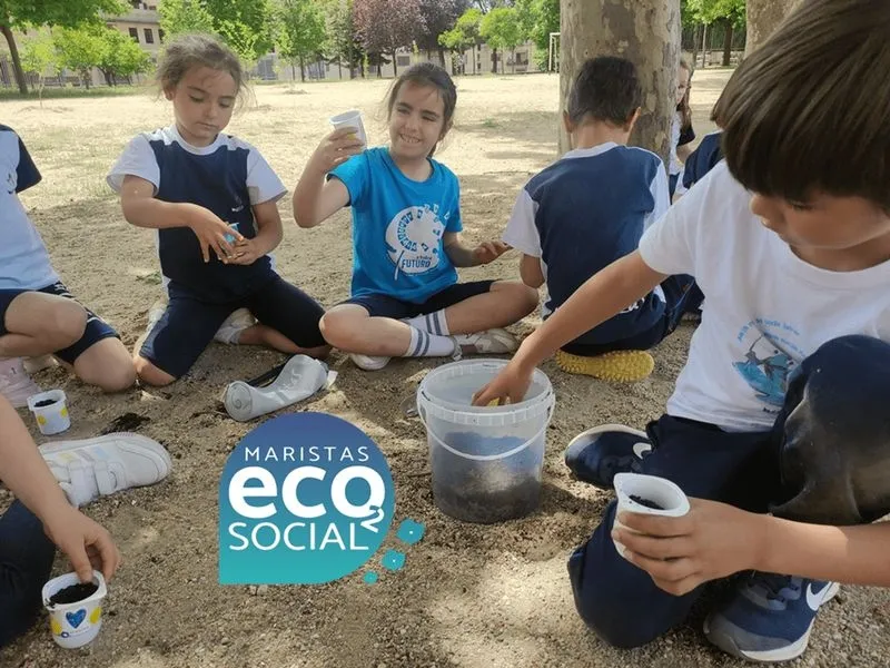 Alumnos del colegio Marista, nueva 'Escuela Saludable' de Castilla y León