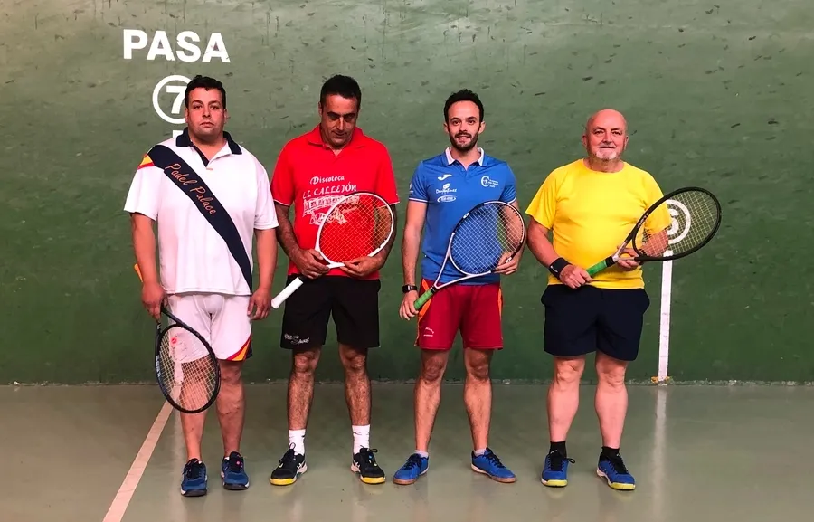 Foto 4 - Pablo Sevillano y Jos&eacute; Mar&iacute;a Morales se adjudican el Trofeo Diputaci&oacute;n de Frontenis