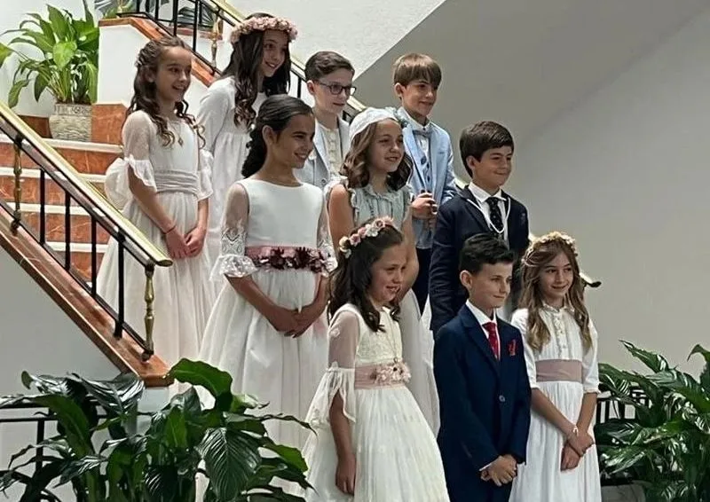 Primeras Comuniones en el colegio Marista Champagnat