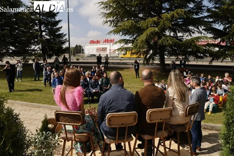 Inauguración del Jardín de los Objetivos de Desarrollo Sostenible (ODS) en el Centro Comercial El Tormes. Foto de David Sañudo