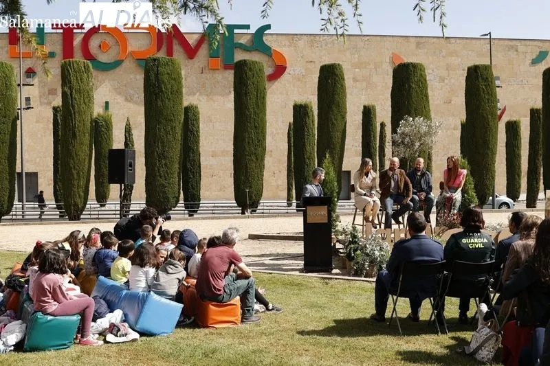 Inauguración del Jardín de los Objetivos de Desarrollo Sostenible (ODS) en el Centro Comercial El Tormes. Foto de David Sañudo
