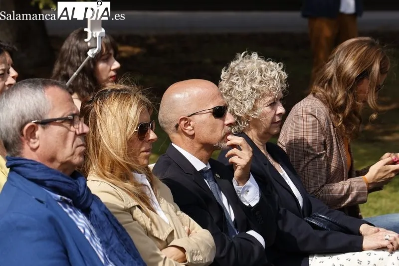 Inauguración del Jardín de los Objetivos de Desarrollo Sostenible (ODS) en el Centro Comercial El Tormes. Foto de David Sañudo