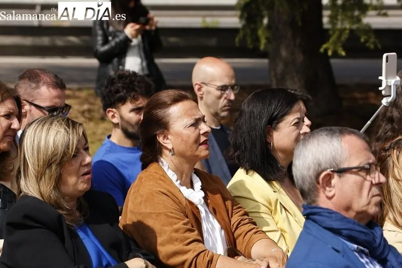 Inauguración del Jardín de los Objetivos de Desarrollo Sostenible (ODS) en el Centro Comercial El Tormes. Foto de David Sañudo