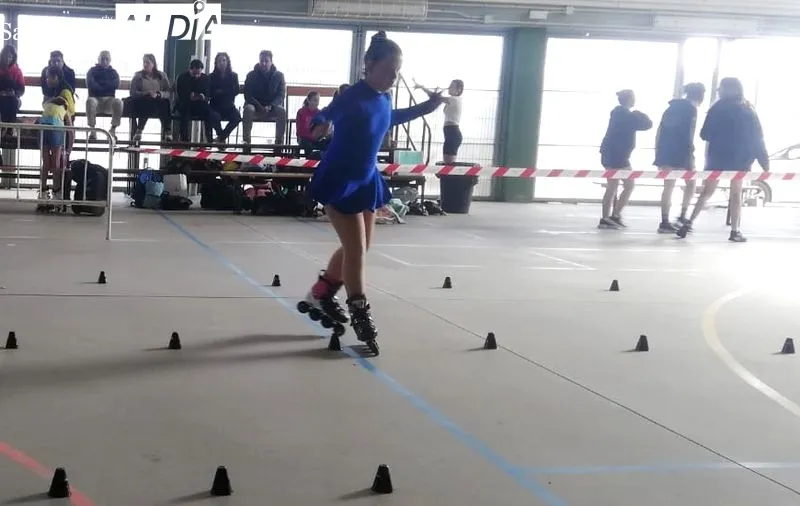 Campeonato de Castilla y León de Patinaje Inline Freestyle celebrado en Doñinos