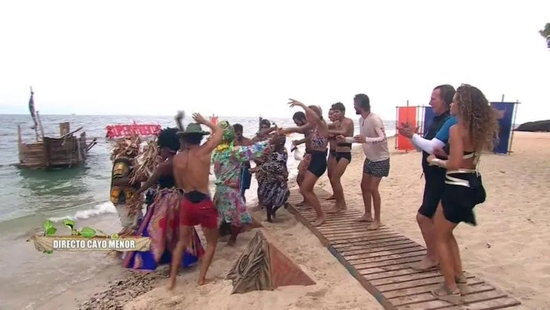 Pocholo en 'Supervivientes'. Foto @Supervivientes