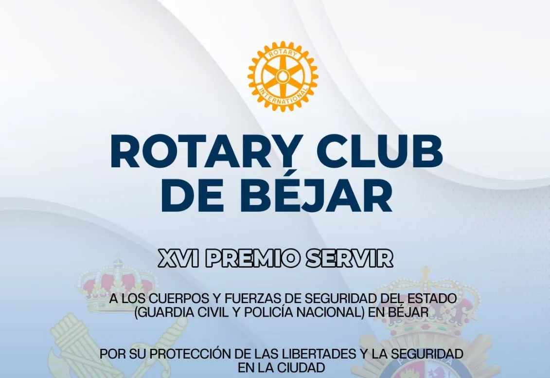 Foto 2 - Los Cuerpos y Fuerzas de Seguridad del Estado de B&eacute;jar recibir&aacute;n el Premio Servir 