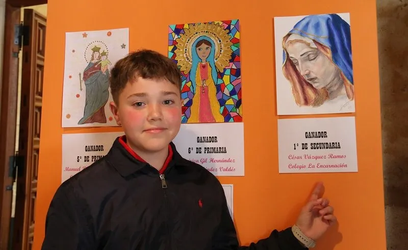 Entrega de premios del I Concurso de pintura religiosa “Relicat paint”. Foto Diócesis de Salamanca