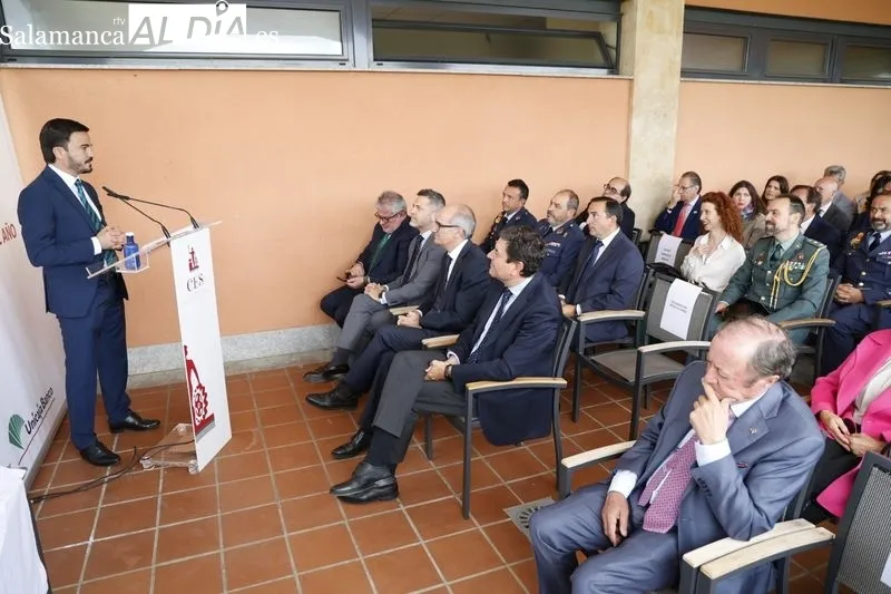 Acto de entrega del I Premio ‘Empresario del Año de Salamanca’ al presidente y fundador del Grupo Andrés, Eustaquio Andrés. Foto de David Sañudo