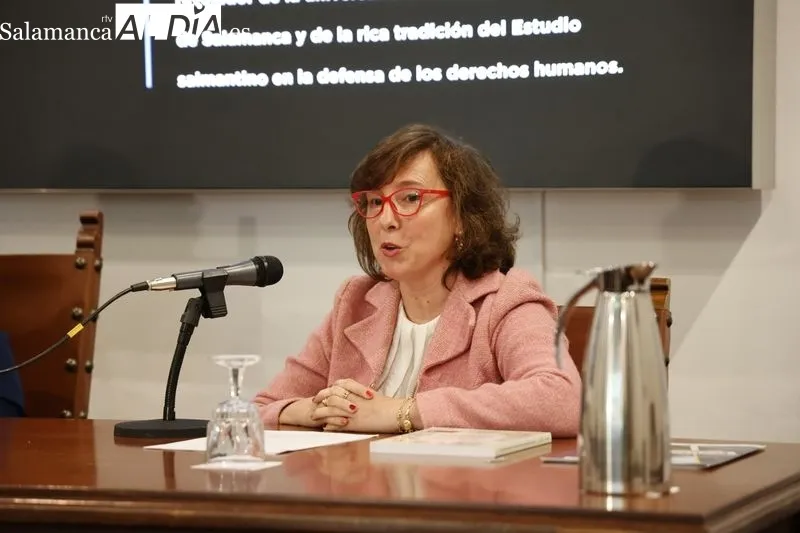 Presentación de la 'Guía 360º para Ciudades Sostenibles: Cómo lograr la transformación con éxito', un libro de María Teresa Pérez. Foto de David Sañudo
